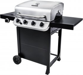 Char-Broil Performance 475 4-Burner Cart Liquid Propane Gas Grill- Stainless
