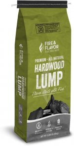 Unknown1 Fire Flavor Premium Hardwood Charcoal 8 Pounds Black