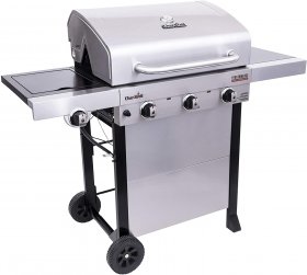 Char-Broil Performance TRU-Infrared 3-Burner Cart Style Gas Grill, Stainless Steel