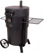 Oklahoma Joe's Bronco Pro Drum Smoker, Black