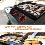 Propane Grills- 2 Burner Portable Griddle