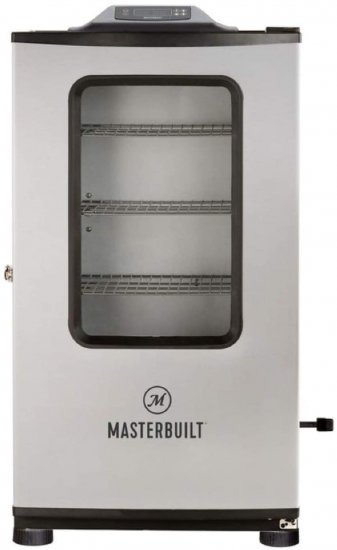 Masterbuilt Bluetooth Digital Electric Smoker, 40 inch, Stainless Steel