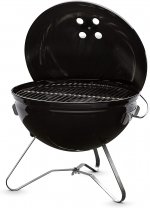 Weber Smokey Joe Premium 14-Inch Portable Grill , Black