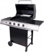 Char-Broil Performance 4-Burner Cart-Style Liquid Propane Gas Grill, Black