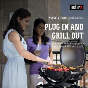 Weber Q1400 Electric Grill, Gray