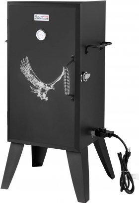 Royal Gourmet Electric Smoker with Adjustable Temperature Control, Black