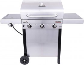 Char-Broil Performance TRU-Infrared 3-Burner Cart Style Gas Grill, Stainless Steel