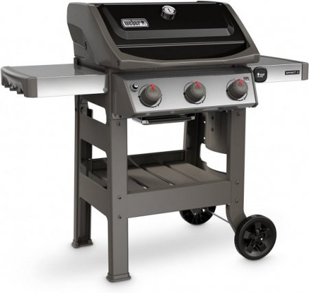 Weber Spirit II E-310 3-Burner Liquid Propane Grill, Black