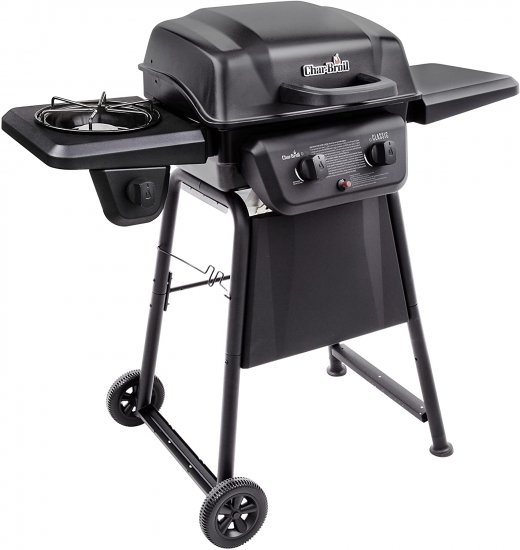 Char-Broil Classic 280 2-Burner Liquid Propane Gas Grill with Side Burner