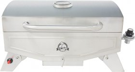Pit Boss Grills Pit Stop Single-Burner Portable Tabletop Grill , Grey