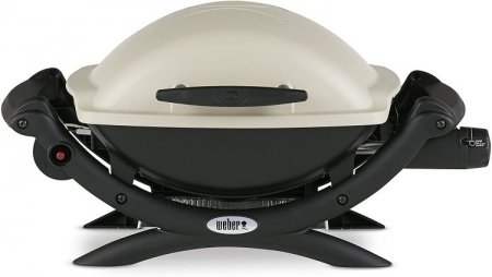 Weber Q1000 Liquid Propane Grill,Chrome