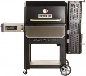 Masterbuilt Gravity Series 1050 Digital Charcoal Grill + Smoker, 202.9 lbs, Black