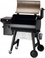 Z GRILLS 2021 Upgraded Wood Pellet Grill Smoker Portable for Outdoor BBQ, 8 in 1 BBQ Grill and Smoker with Digital Temperature Control, Hopper Clean-Out, 697 sq. in (Rain Cover Included)