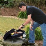 Char-Broil Deluxe Portable Liquid Propane Gas Grill