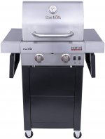 Char-Broil Signature TRU-Infrared 2-Burner Cart Style Gas Grill, Stainless/Black