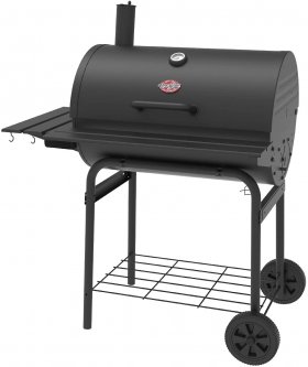 Char-Griller E2827 Pro Deluxe Charcoal Grill, Black