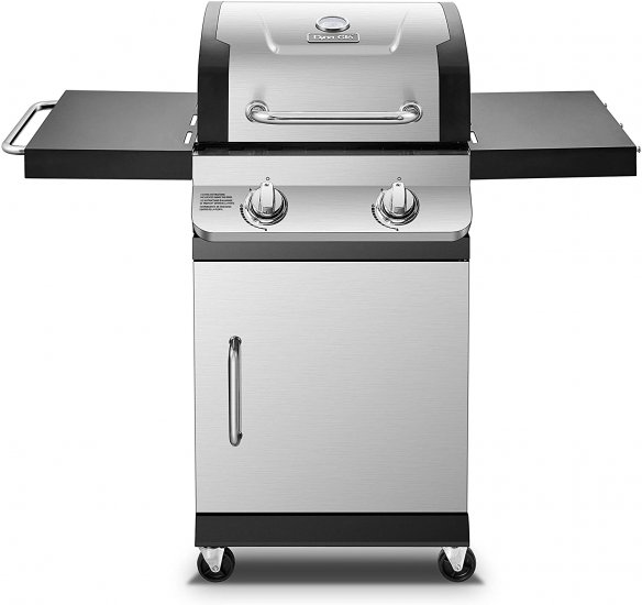 Dyna-Glo Premier 2 Burner Natural Gas Grill, Stainless