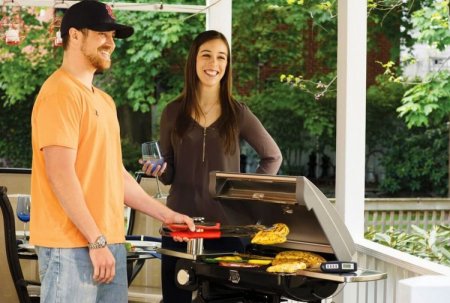 Roll-Away Gas Grill