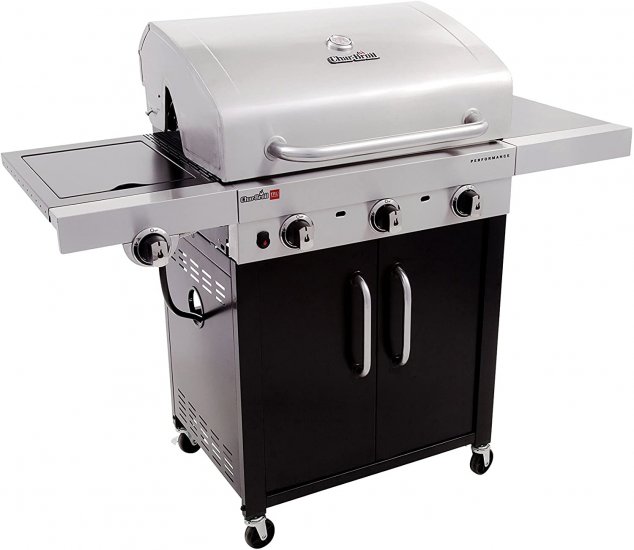 Char-Broil Performance TRU-Infrared 450 3-Burner Cabinet Liquid Propane Gas Grill