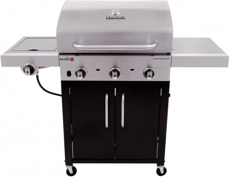 Char-Broil Performance TRU-Infrared 450 3-Burner Cabinet Liquid Propane Gas Grill