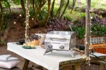 Megamaster Propane Gas Grill, Stainless Steel