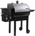 Camp Chef SmokePro DLX Pellet Grill w/New PID Gen 2 Digital Controller - Stainless Steel