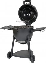 Char-Griller Akorn Kamado Charcoal Grill, Graphite