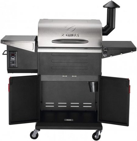 Z GRILLS Grill & Smoker 8 in 1 Grill 600D3E Wood Pellet Grill & Electric Smoker BBQ Combo with Auto Temperature Control | 2021 Upgrade | 573 sq in Silver