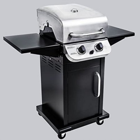 Liquid Propane Gas Grill - Performance Series 2-Burner Cabinet , Stainless Steel