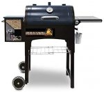 PIT BOSS Portable Folding Legs Pellet Smoker Grill, Black