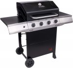 Char-Broil Performance 4-Burner Cart-Style Liquid Propane Gas Grill, Black