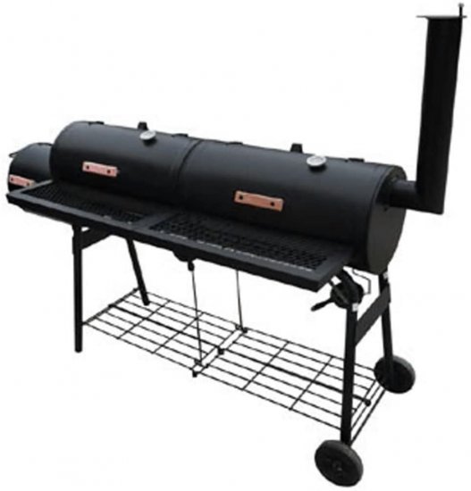 vidaXL Smoker BBQ Nevada XL Black