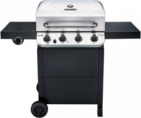 Char-Broil Performance 475 4-Burner Cart Liquid Propane Gas Grill- Stainless