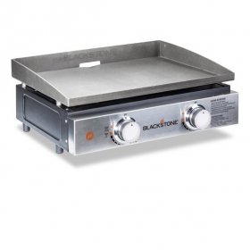 Blackstone 2-Burner 22'' Tabletop Griddle with Stainless Steel Front