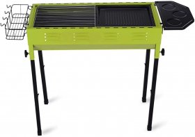 Charcoal Grill, Portable BBQ Gril Charcoal BBQ Grill For Outdoor Picnic Garden Terrace Camping Trip (Color : Default)