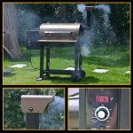 Z GRILLS 2021 New Model Wood Pellet Grill BBQ Smoker Outdoor Cooking