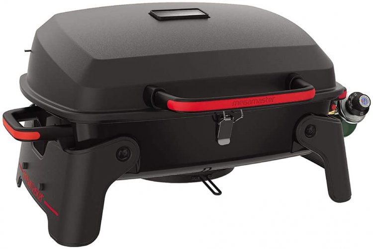 Megamaster Propane Gas Grill, Red + Black