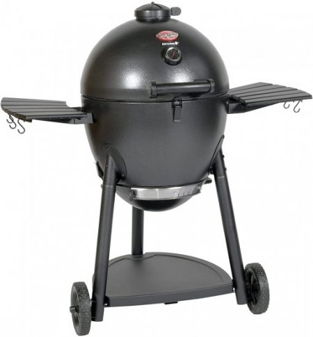 Char-Griller Akorn Kamado Charcoal Grill, Graphite