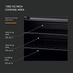 Z Grills Wood Pellet Grill & Smoker,8 in 1 BBQ Grill Outdoor Smoker with 1060 sq in Cooking Area, Auto Temperature Control Pellet Smoker-2021 Upgrade,Black