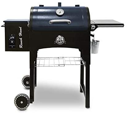 PIT BOSS Portable Folding Legs Pellet Smoker Grill, Black