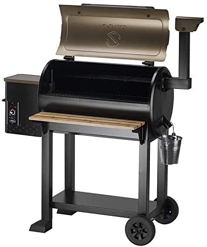 Z GRILLS Wood Pellet Grill & Electric Smoker BBQ Combo with Auto Temperature Control | 2021 Upgrade | 553 sq in Bronze